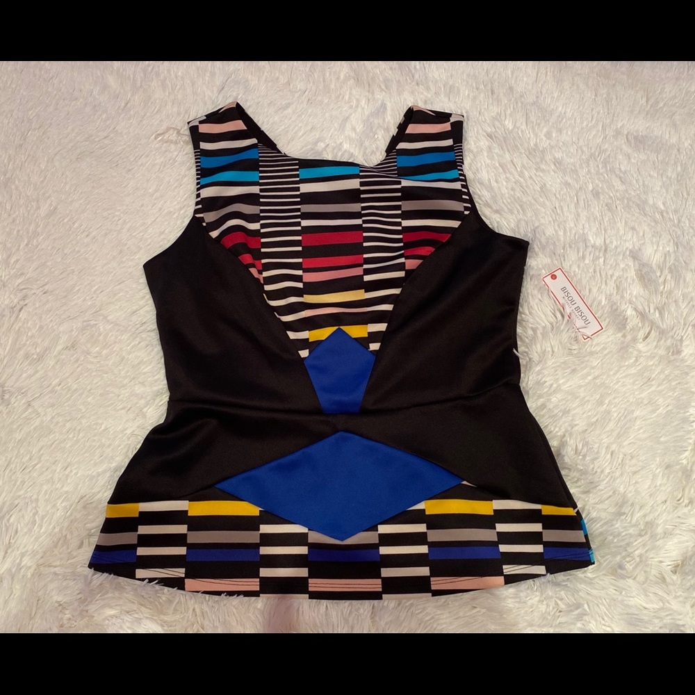 Bisou Bisou Peplum Top